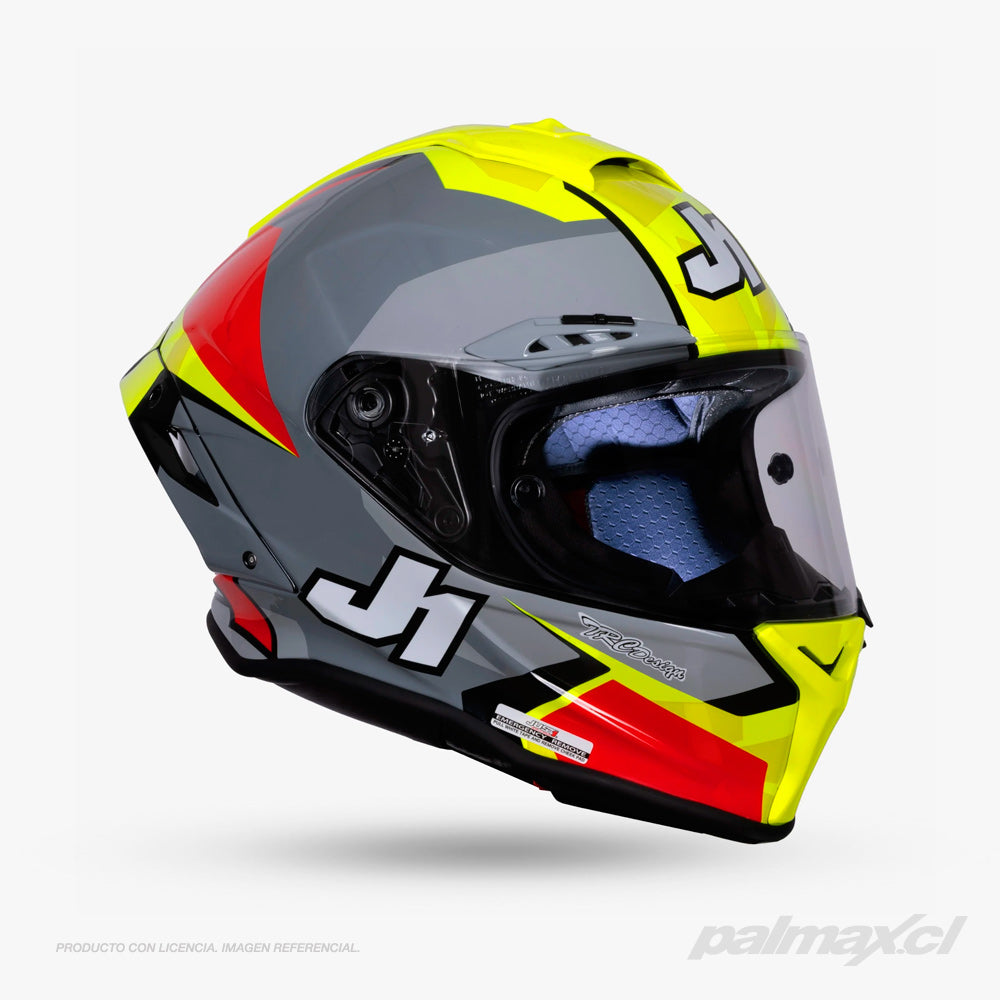 Casco integral de carrera multi-compuesto modelo J-GPR Replica Caricasulo Gloss | Just 1 Racing